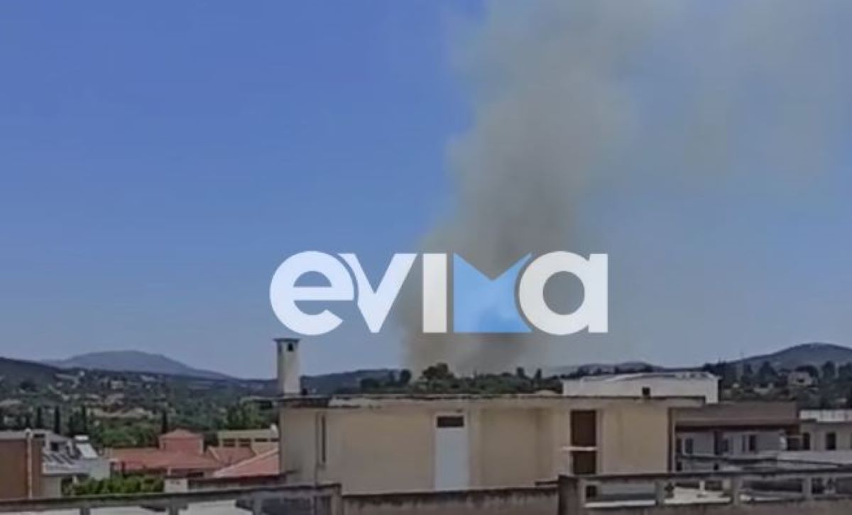 Φωτιά στη Λάτα Αλιβερίου στην Εύβοια - Μήνυμα από το 112 «παραμείνετε σε ετοιμότητα»