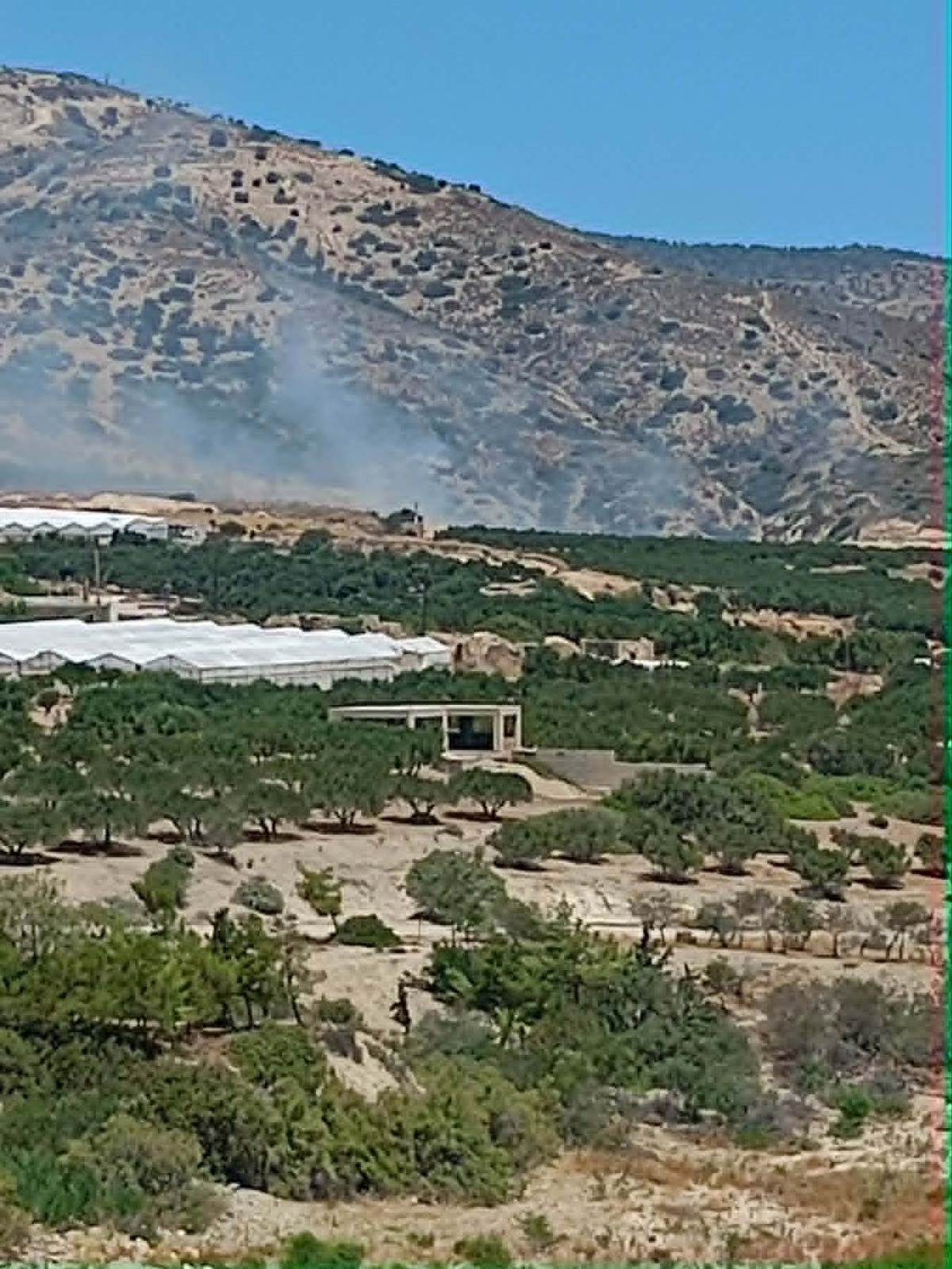 Η φωτιά στην Ιεράπετρα