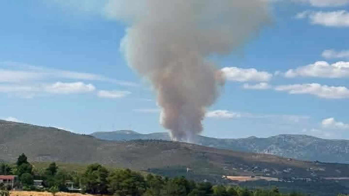 Η φωτιά στην Οινόη