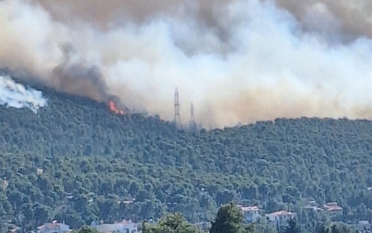 Φωτιά στην Οινόη