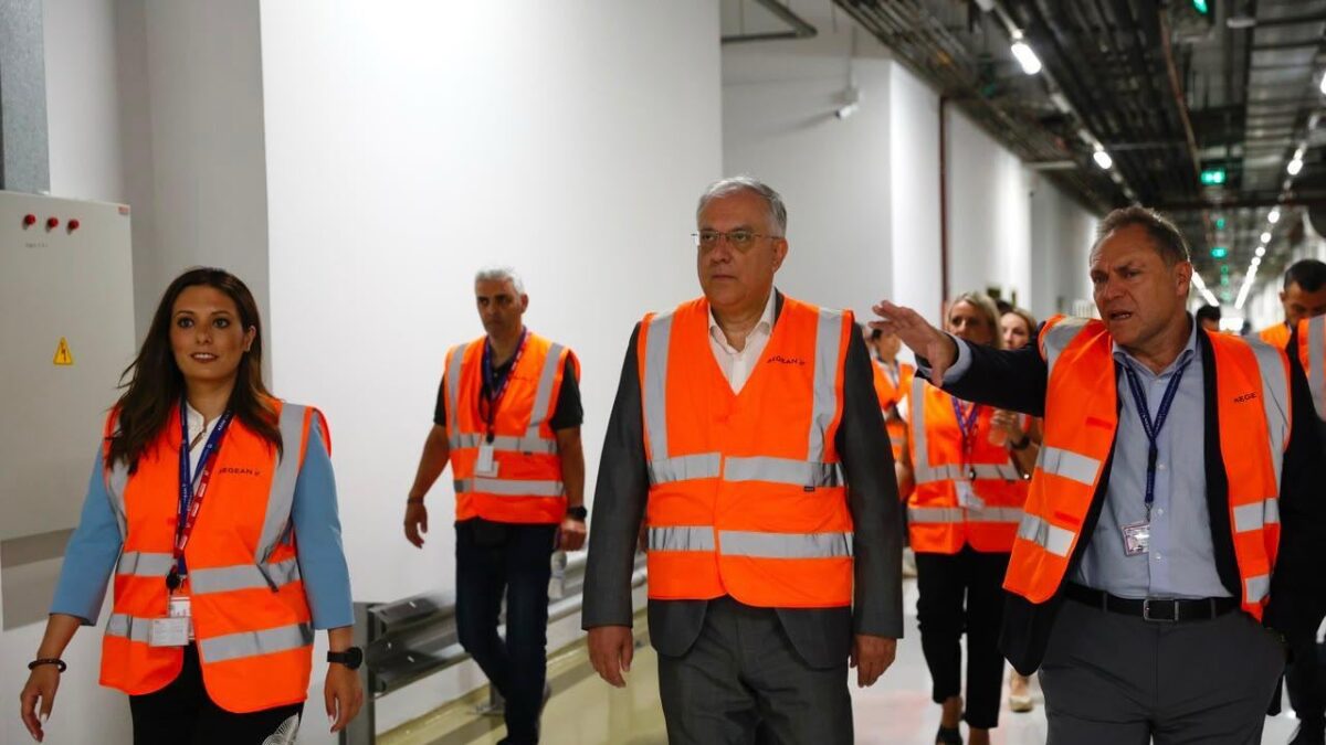 Ο Θεοδωρικάκος στα έργα της Aegean στο «Ελ. Βενιζέλος», επένδυση 66 εκατ. ευρώ