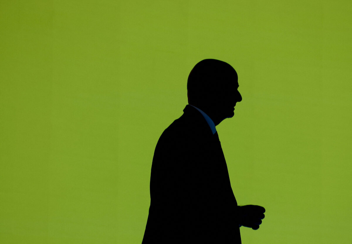 FILE PHOTO: Soccer Football - World Cup Playoff Tournament and European Playoff draws - FIFA Headquarters, Zurich, Switzerland - November 20, 2025 FIFA president Gianni Infantino during the draw REUTERS