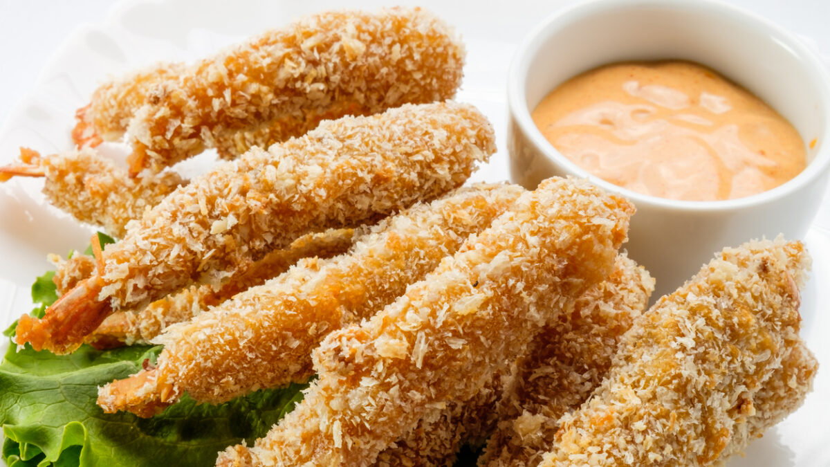 Γαρίδες tempura