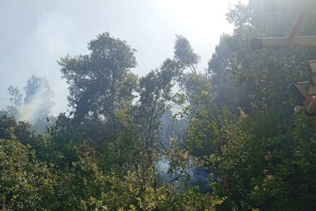 Φωτιά τώρα στο Ανω Κεράσοβο Αιτωλοακαρνανίας - Σηκώθηκαν 4 αεροσκάφη