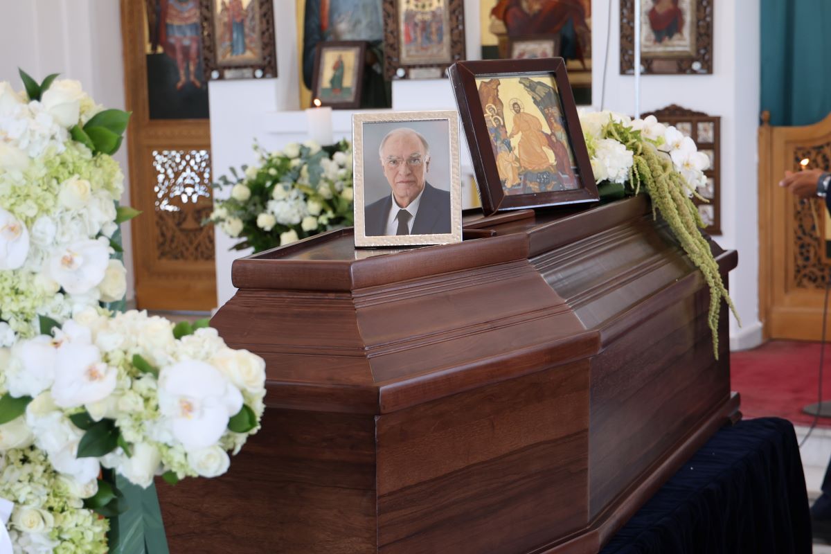 Κηδεία Βασίλη Λεβέντη