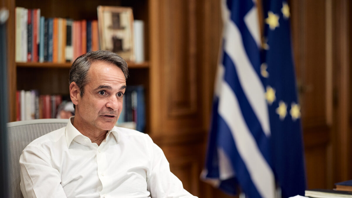 Ο πρωθυπουργός Κυριάκος Μητσοτάκης (Φωτογραφία αρχείου: ΓΤ ΠΡΩΘΥΠΟΥΡΓΟΥ
