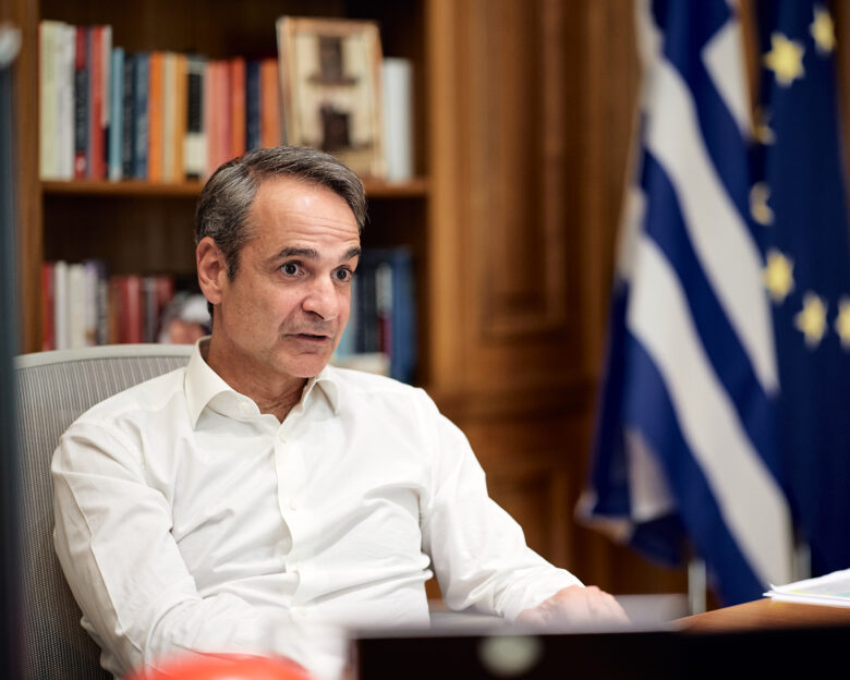 Ο πρωθυπουργός Κυριάκος Μητσοτάκης (Φωτογραφία αρχείου: ΓΤ ΠΡΩΘΥΠΟΥΡΓΟΥ