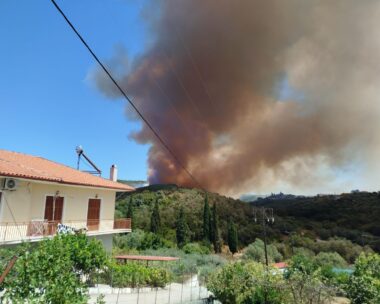Φωτιά στο Κομπότη Άρτας