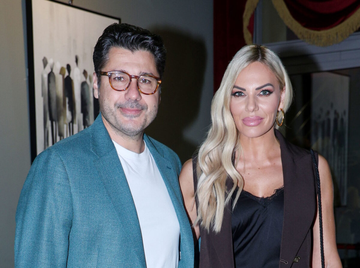 Λάμπρος Κωνσταντάρας και Ιωάννα Μαλέσκου