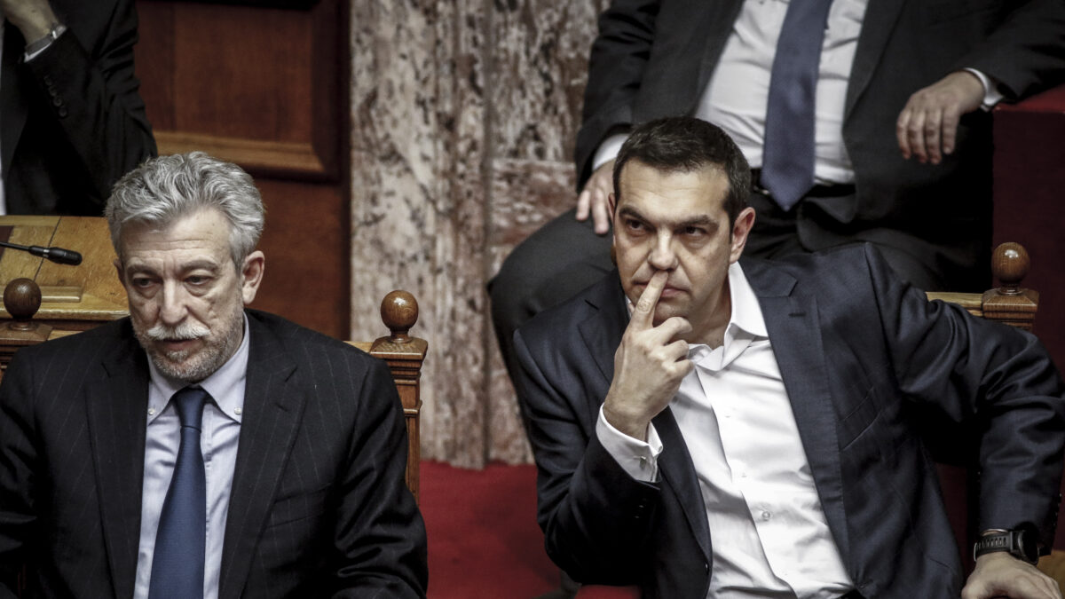 Σταύρος Κοντονής και Αλέξης Τσίπρας