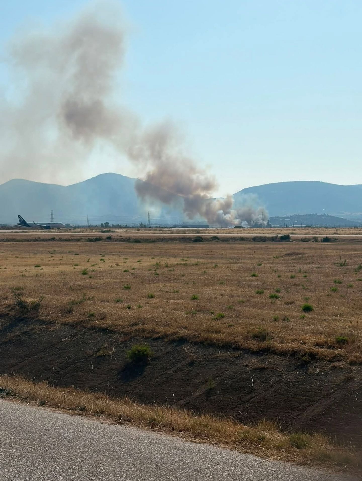 Η φωτιά στο Κορωπί