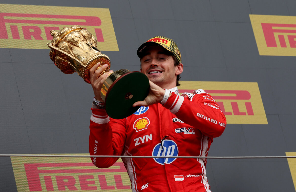 British Grand Prix Leclerc