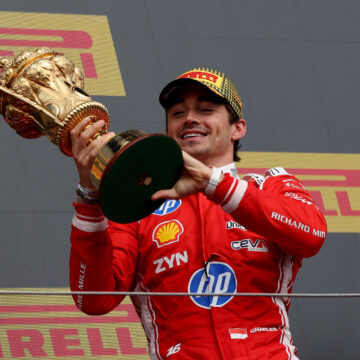 British Grand Prix Leclerc