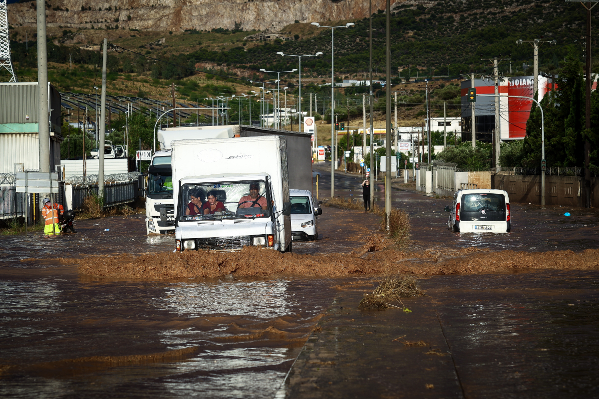 Πλημμυρισμένη Λεωφόρος ΝΑΤΟ