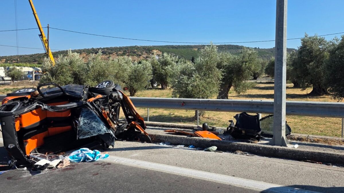 Το τροχαίο στη Λέσβο