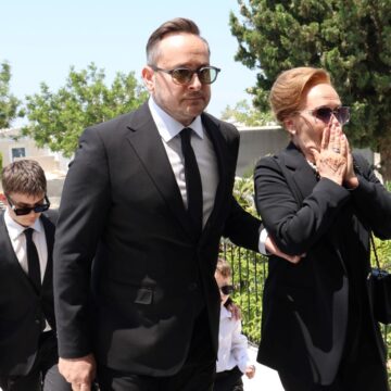 Κηδεία του Βασίλη Λεβέντη