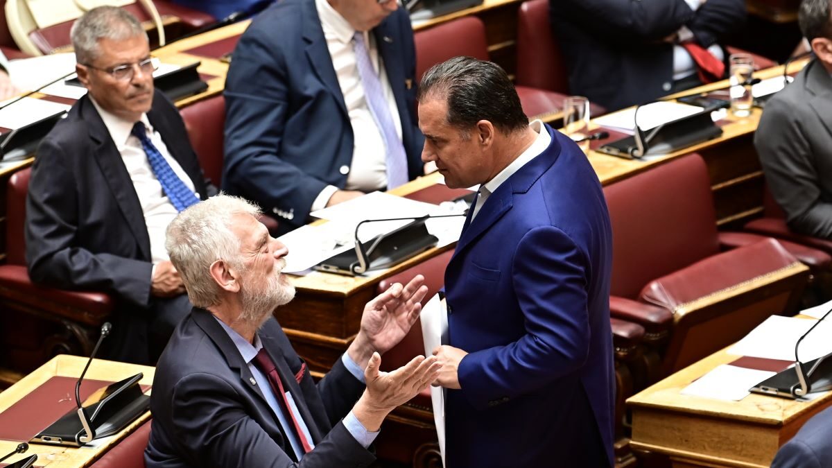 Ο Γιάννης Λοβέρδος και ο Άδωνις Γεωργιάδης