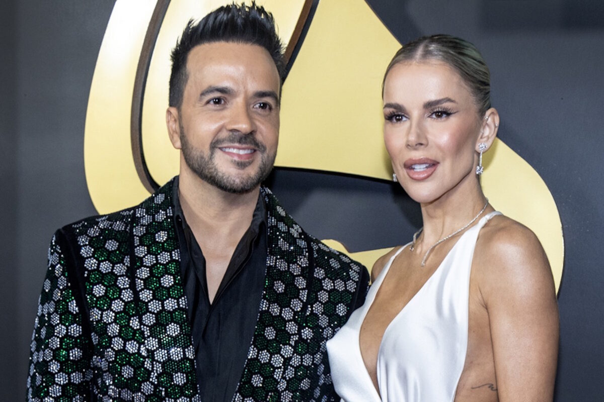 Ο Luis Fonsi με την σύζυγό του
