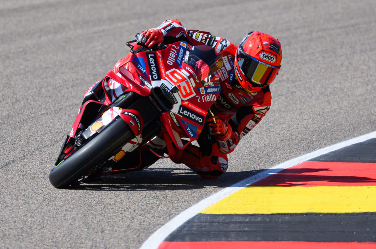 German Grand Prix at the Sachsenring Marc Marquez