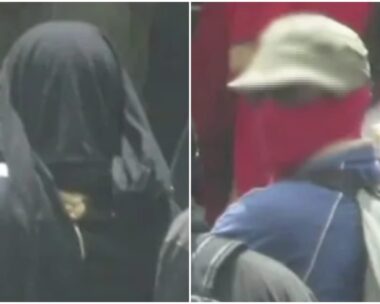 Οι δύο ύποπτοι,η 46χρονη με την ξανθιά κοτσίδα και ο ένας 42χρονος