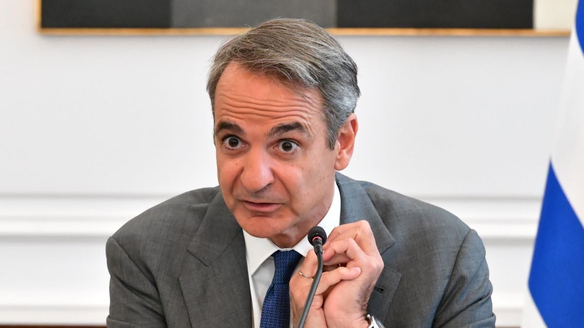 Ο Κυριάκος Μητσοτάκης στο υπουργικό συμβούλιο