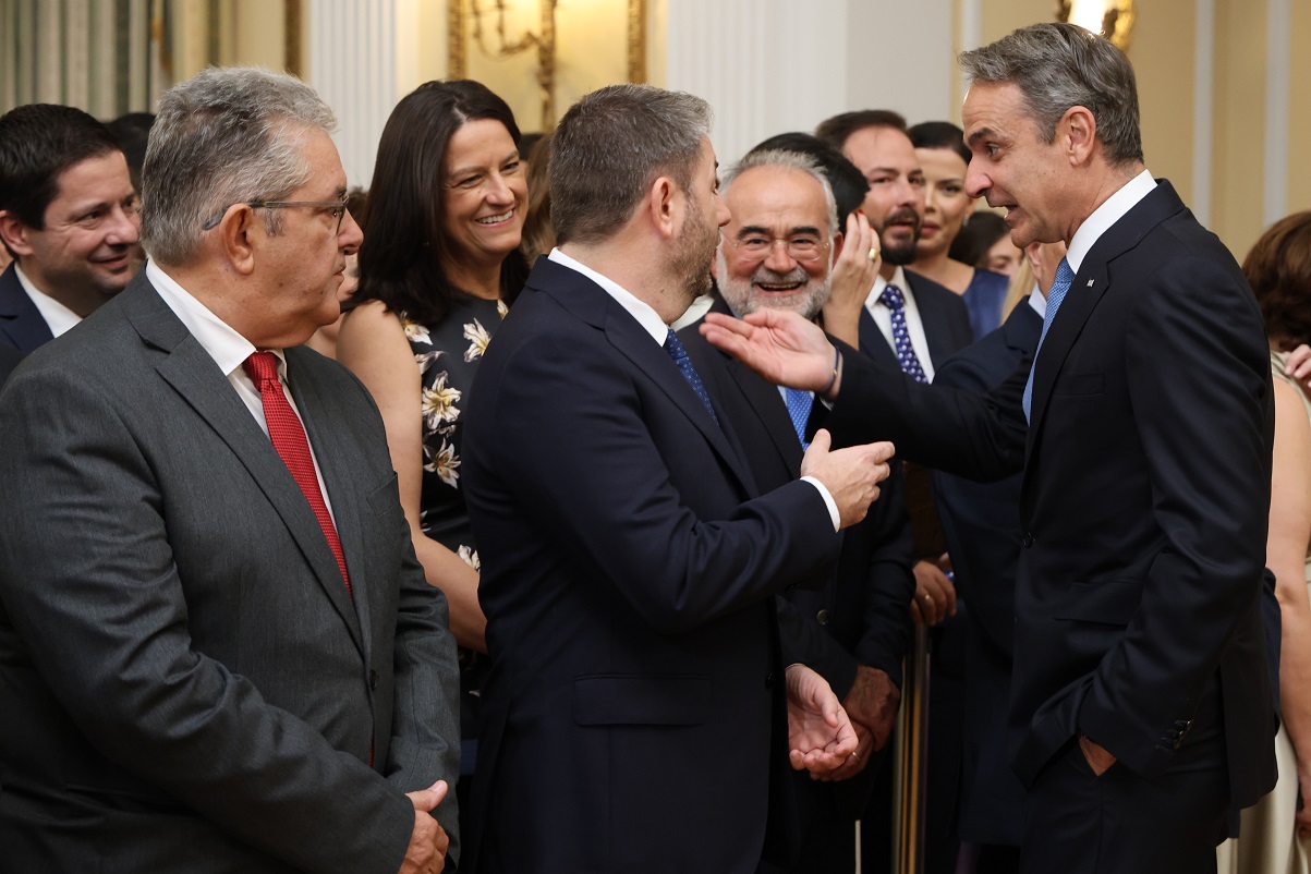 Δεξίωση στο Προεδρικό Μέγαρο από τον Πρόεδρο της Δημοκρατίας Κωσταντίνο Τασούλα για την 52η επέτειο της αποκατάστασης της Δημοκρατίας, Παρασκευή 24 Ιουλίου 2026 (ΓΙΑΝΝΗΣ ΠΑΝΑΓΟΠΟΥΛΟΣ
