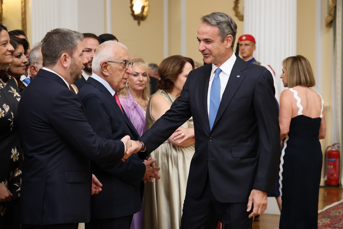 Δεξίωση στο Προεδρικό Μέγαρο από τον Πρόεδρο της Δημοκρατίας Κωσταντίνο Τασούλα για την 52η επέτειο της αποκατάστασης της Δημοκρατίας, Παρασκευή 24 Ιουλίου 2026 (ΓΙΑΝΝΗΣ ΠΑΝΑΓΟΠΟΥΛΟΣ