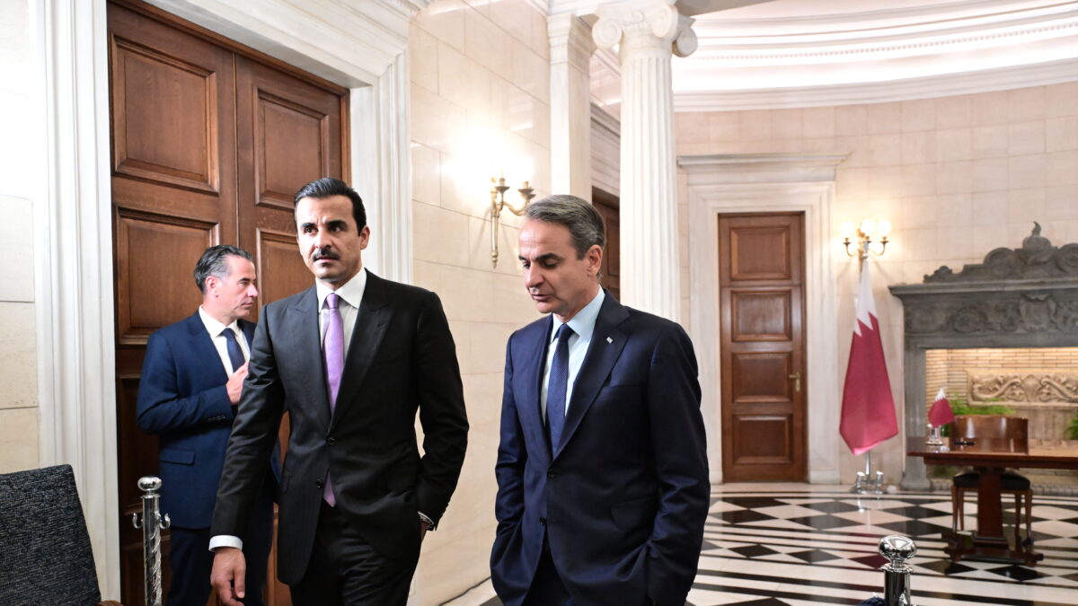 Μητσοτάκης και Εμίρης του Κατάρ, Σεϊχης Ταμίμ μπιν Χαμάντ Αλ Θανί