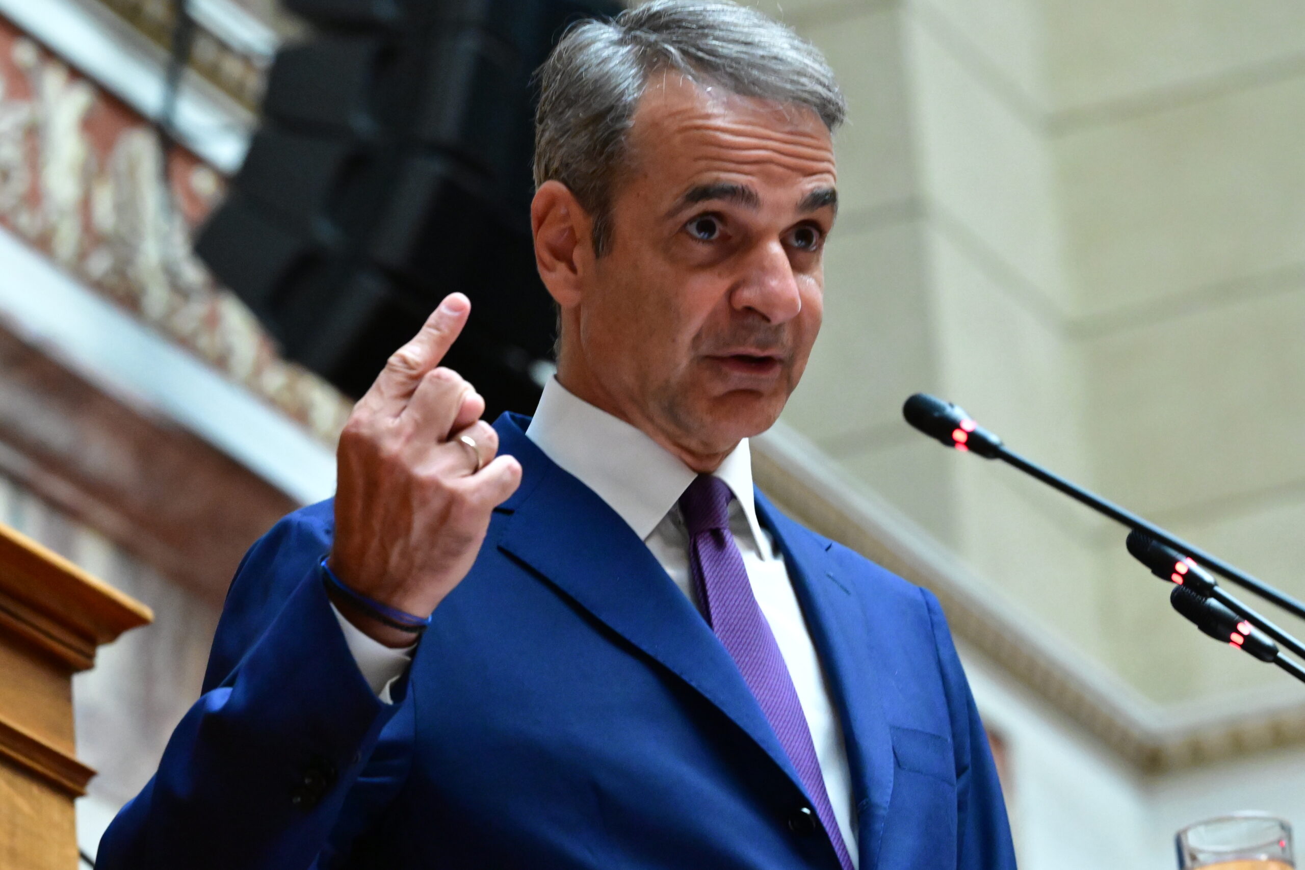 Συνεδρίαση της ΚΟ της ΝΔ, Μητσοτάκης