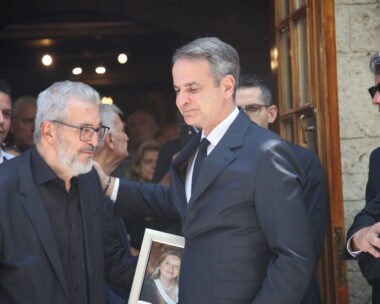 Ο Παναγιώτης Νέστορας με τον Κυριάκο Μητσοτάκη