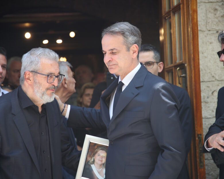 Ο Παναγιώτης Νέστορας με τον Κυριάκο Μητσοτάκη
