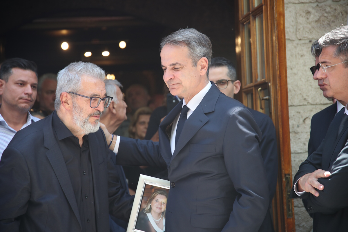 Ο Παναγιώτης Νέστορας με τον Κυριάκο Μητσοτάκη