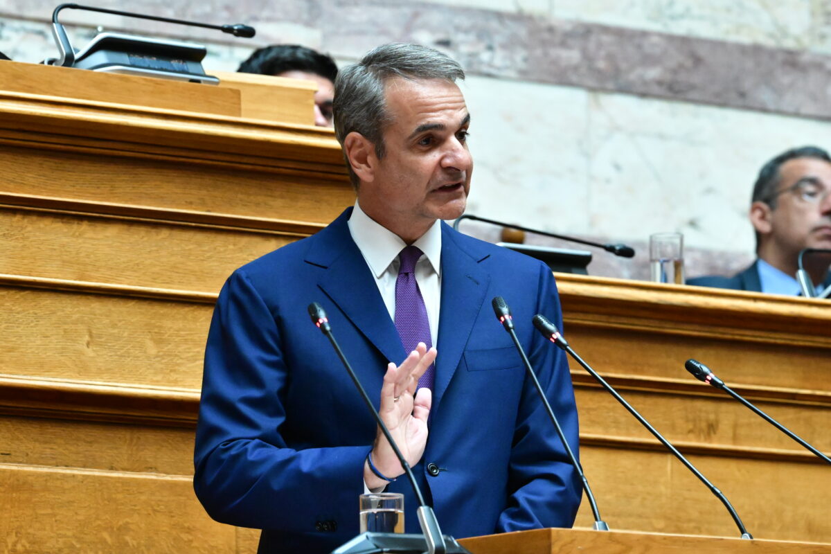 Συνεδρίαση ΚΟ της ΝΔ, Μητσοτάκης