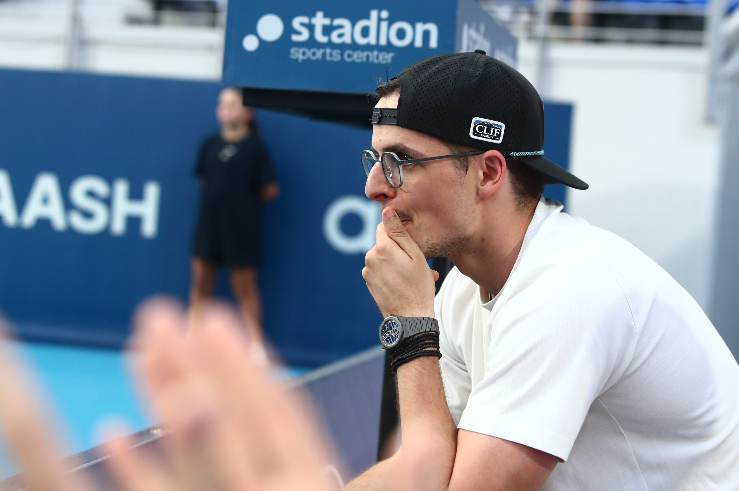 Ο Κωνσταντίνος Μητσοτάκης στο Athens Open