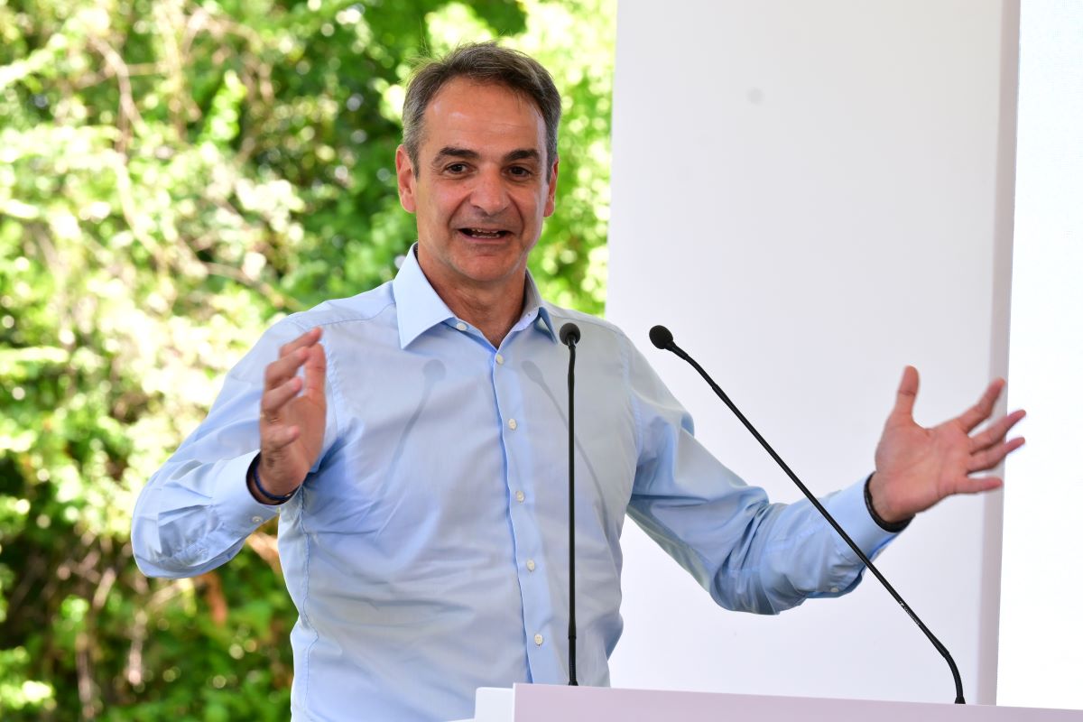Κυριάκος Μητσοτάκης για τον τριπλό κόμβο στον Σκαραμαγκά: Όταν το έργο ολοκληρωθεί σε 36 μήνες θα φέρει τεράστια ανακούφιση στην Αττική