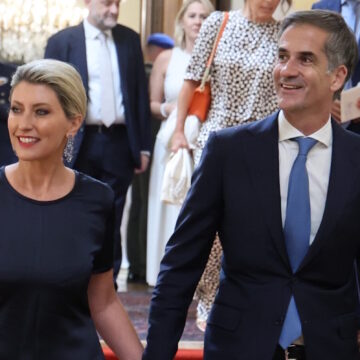 Η Σία Κοσιώνη και ο Κώστας Μπακογιάννης