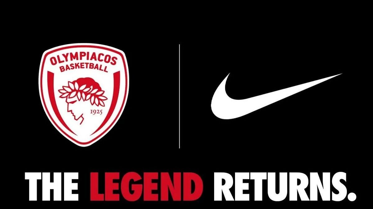 Ολυμπιακός και Nike ξανά μαζί: «The Legend Returns»