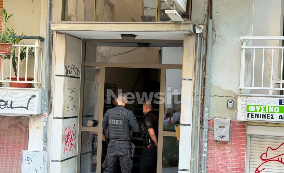 Σε αυτή την πολυκατοικία συνελήφθη το ζευγάρι στη Θεσσαλονίκη