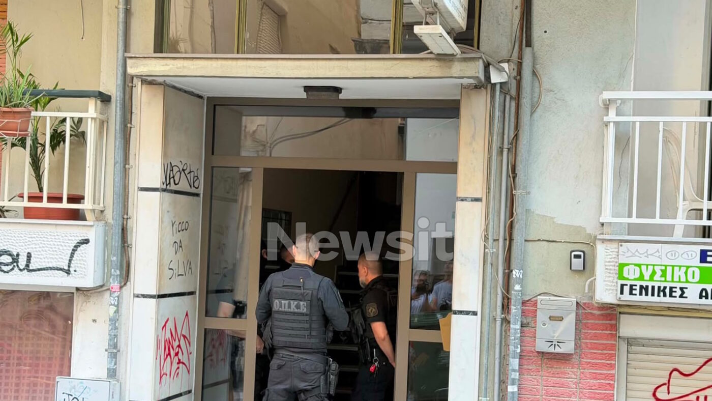 Σε αυτή την πολυκατοικία συνελήφθη το ζευγάρι στη Θεσσαλονίκη