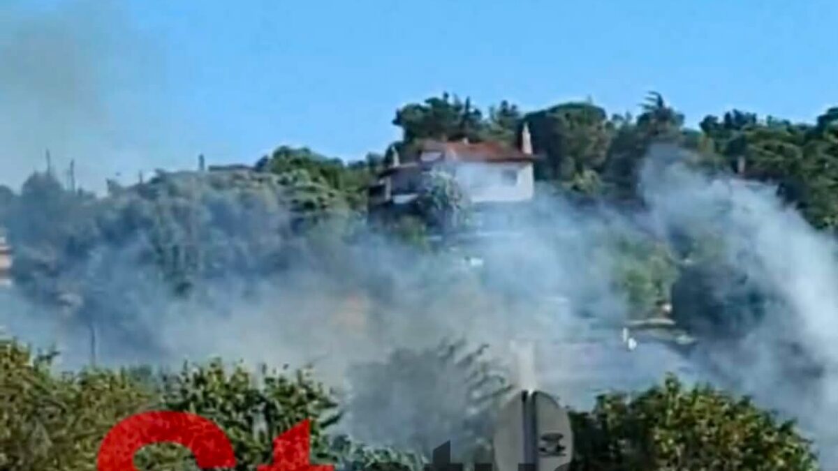 Φωτιά στην Περαία Θεσσαλονίκης