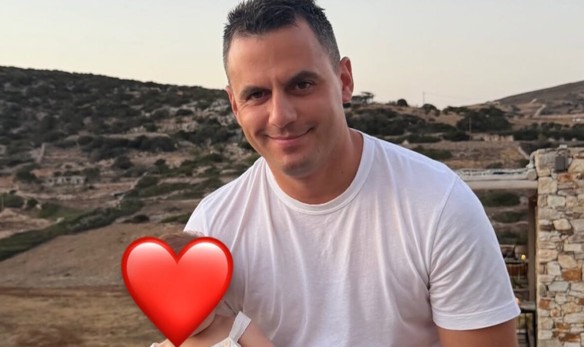 Ο Παναγιώτης Κουτσουμπής με την κόρη του στην Αντίπαρο: «Ο καλύτερος μπαμπάς του κόσμου», σχολίασε η Κατερίνα Καινούργιου