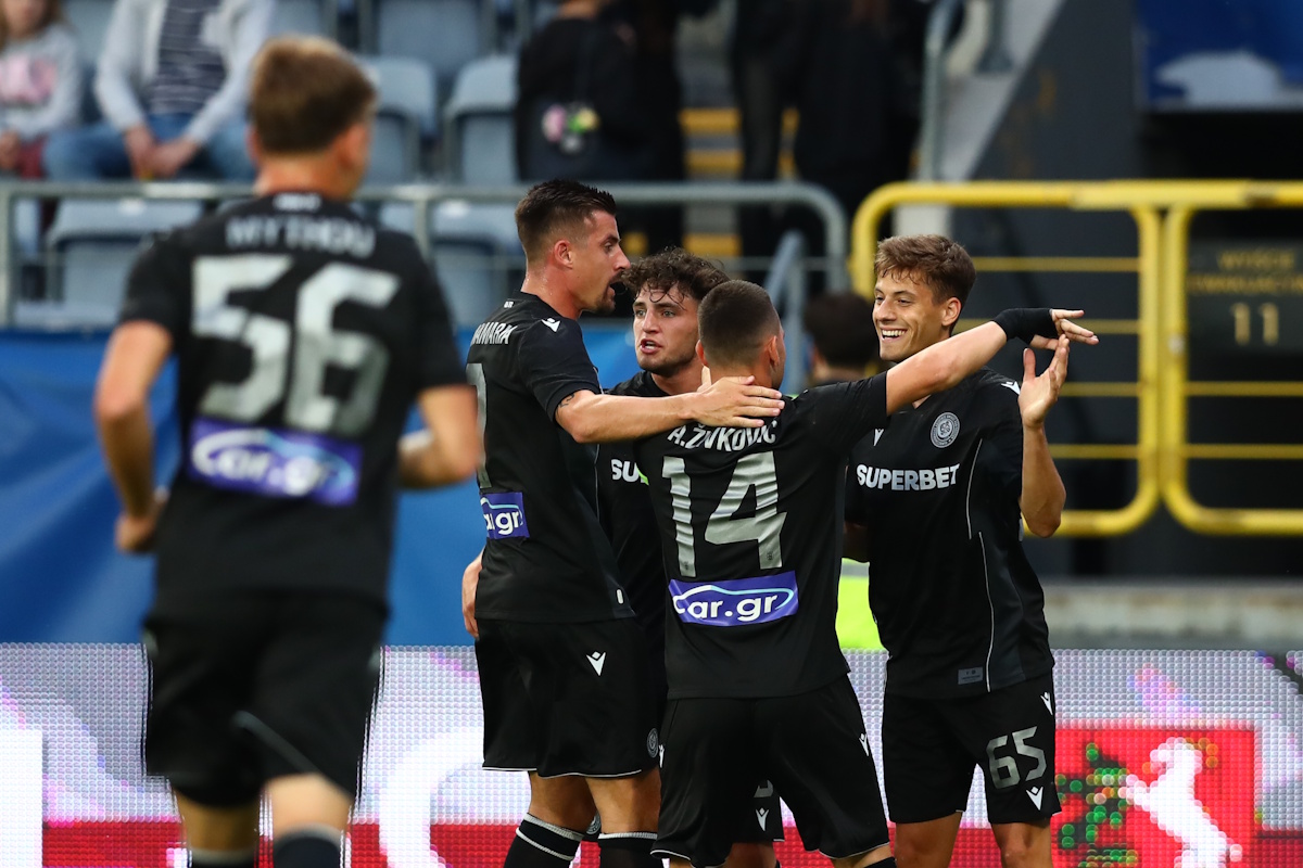 Ντινάμο Κιέβου - ΠΑΟΚ 2-3: Προβάδισμα πρόκρισης για τους Θεσσαλονικείς στον 3ο προκριματικό του Europa League με άγχος στο φινάλε