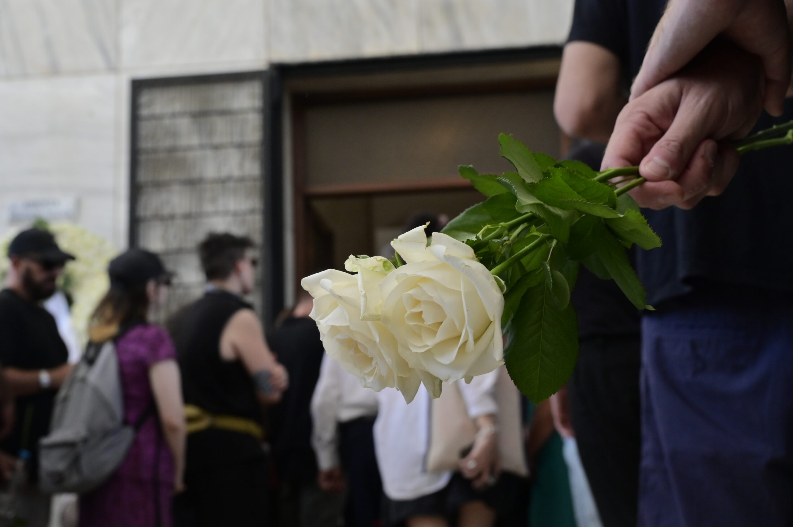 Εξόδιος Ακολουθία της Πάολας Ρεβενιώτη στο Α' Νεκροταφείο Αθηνών. Σάββατο 11 Ιουλίου 2026 (ΜΙΧΑΛΗΣ ΠΑΠΑΝΙΚΟΛΑΟΥ / EUROKINISSI)