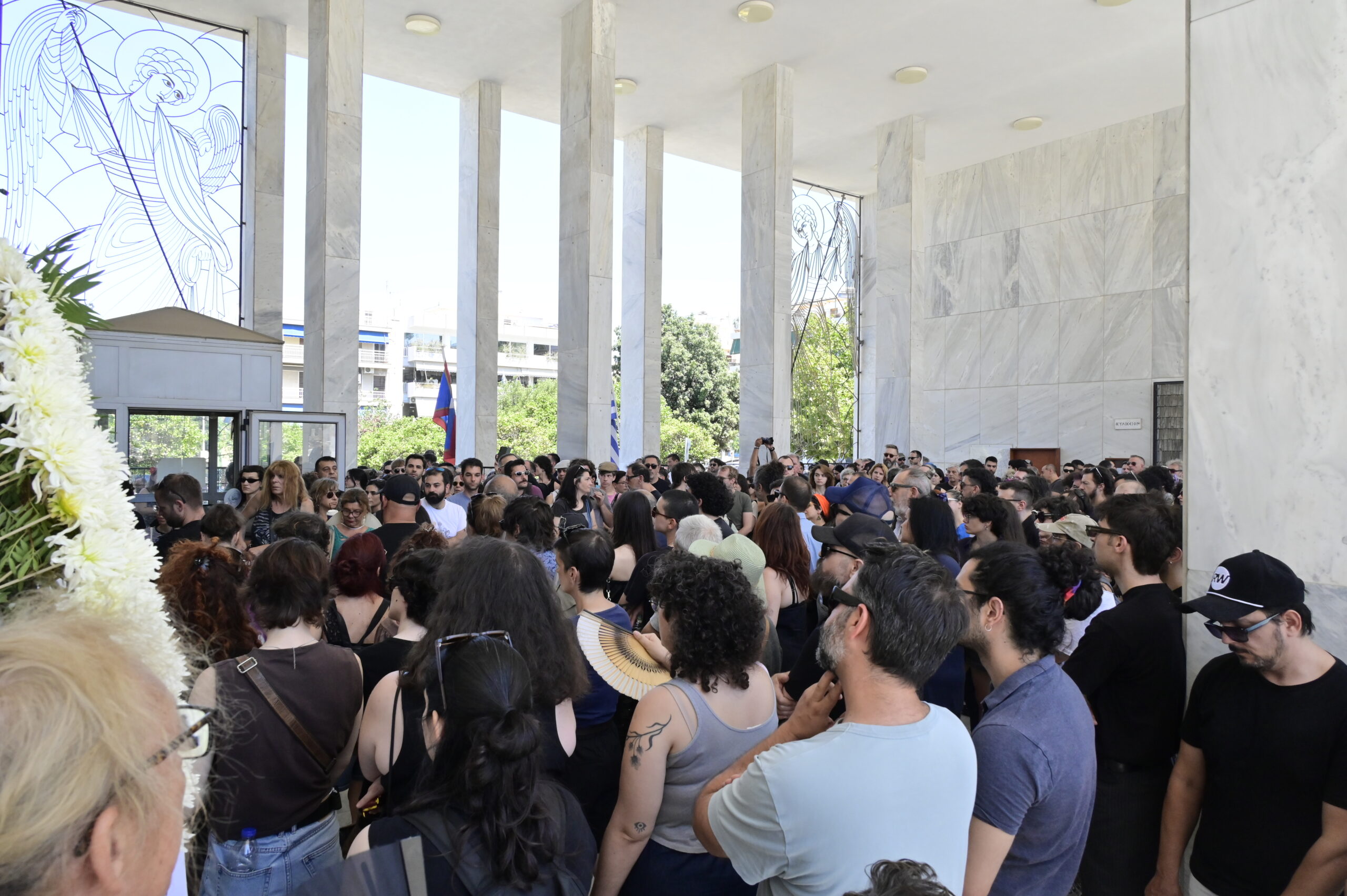 Εξόδιος Ακολουθία της Πάολας Ρεβενιώτη στο Α' Νεκροταφείο Αθηνών. Σάββατο 11 Ιουλίου 2026 (ΜΙΧΑΛΗΣ ΠΑΠΑΝΙΚΟΛΑΟΥ / EUROKINISSI)