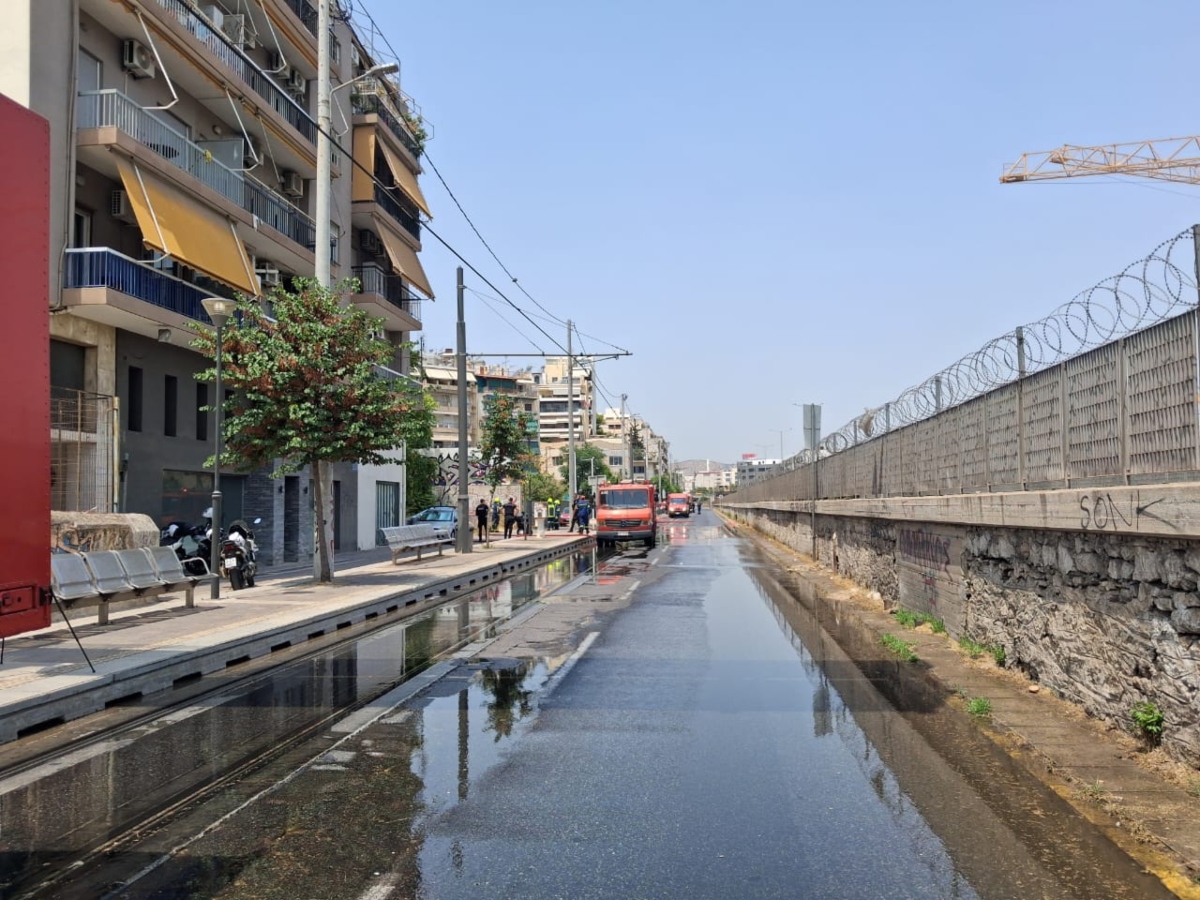 Διαρροή αερίου σε βενζινάδικο στον Πειραιά