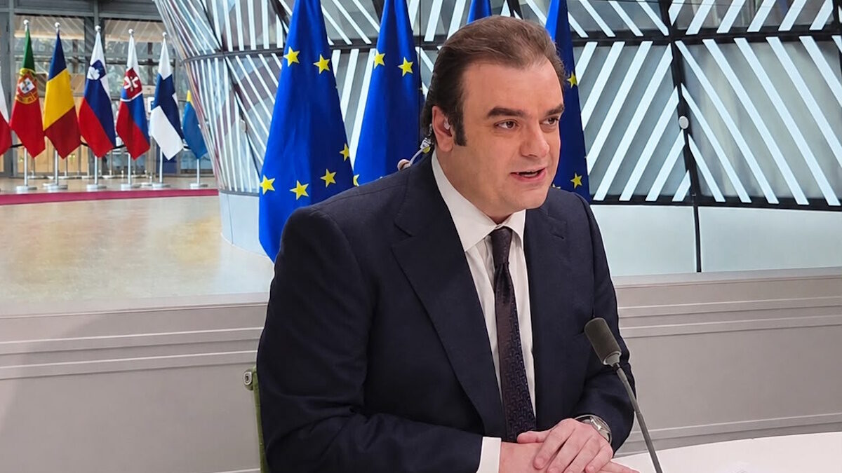 Ο υπουργός Οικονομικών και πρόεδρος του Eurogroup Κυριάκος Πιερρακάκης