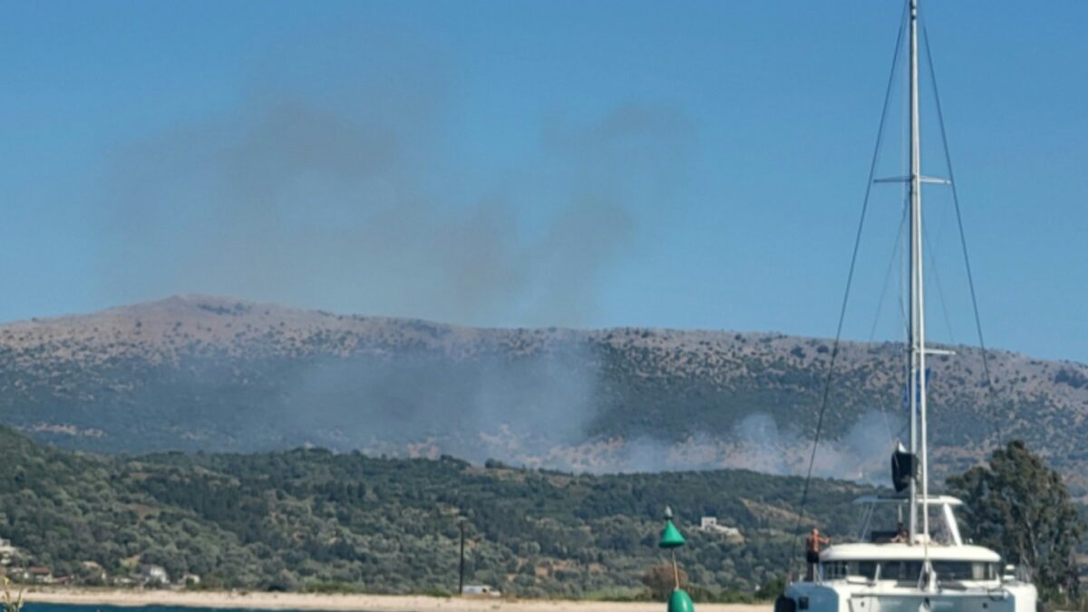 Φωτιά στην Πλαγιά Αιτωλοακαρνανίας
