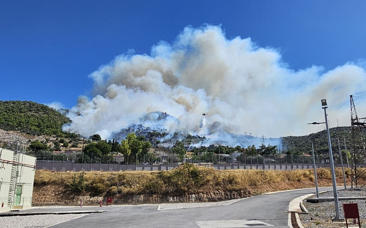 Φωτιά στην Περιφερειακή Αιγάλεω: Μήνυμα του 112 – Εκκενώνονται Άνω Δάσος και Αφαία Χαϊδαρίου