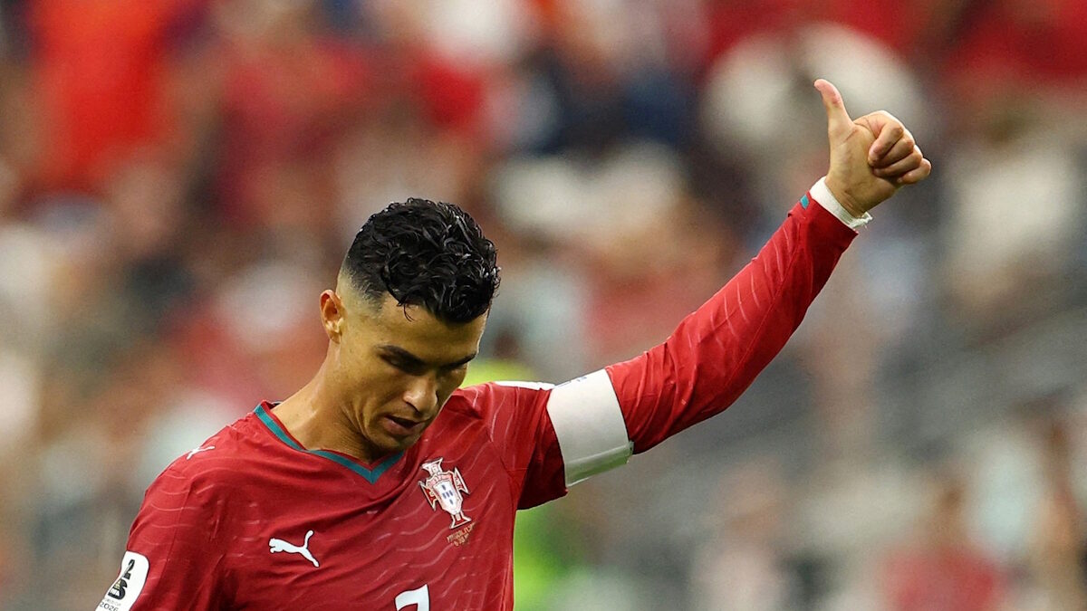 Ο Cristiano Ronaldo αποχαιρετά το Παγκόσμιο Κύπελλο