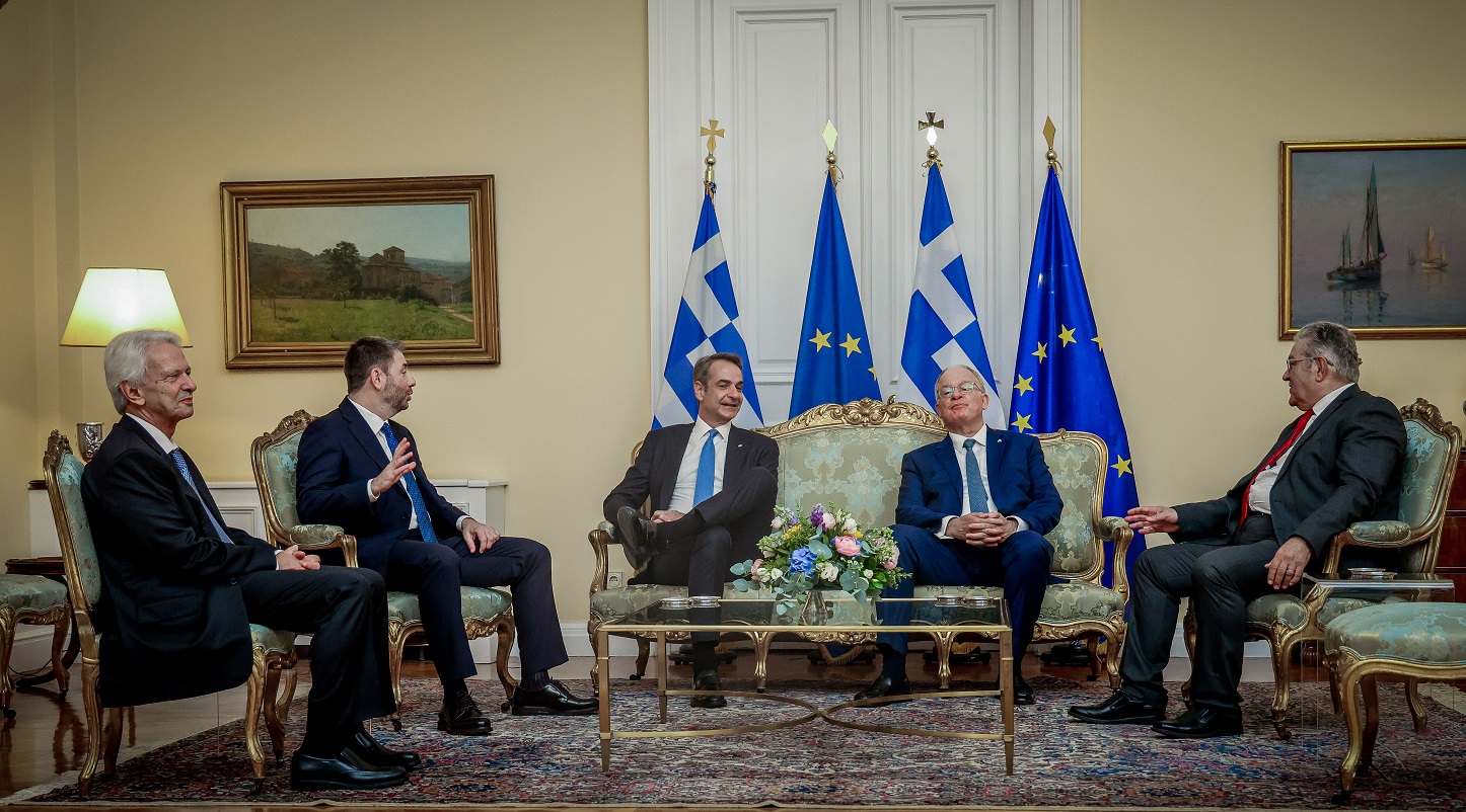 Δεξίωση στο Προεδρικό Μέγαρο από τον Πρόεδρο της Δημοκρατίας Κωσταντίνο Τασούλα για την 52η επέτειο της αποκατάστασης της Δημοκρατίας, Παρασκευή 24 Ιουλίου 2026 (ΓΙΑΝΝΗΣ ΠΑΝΑΓΟΠΟΥΛΟΣ